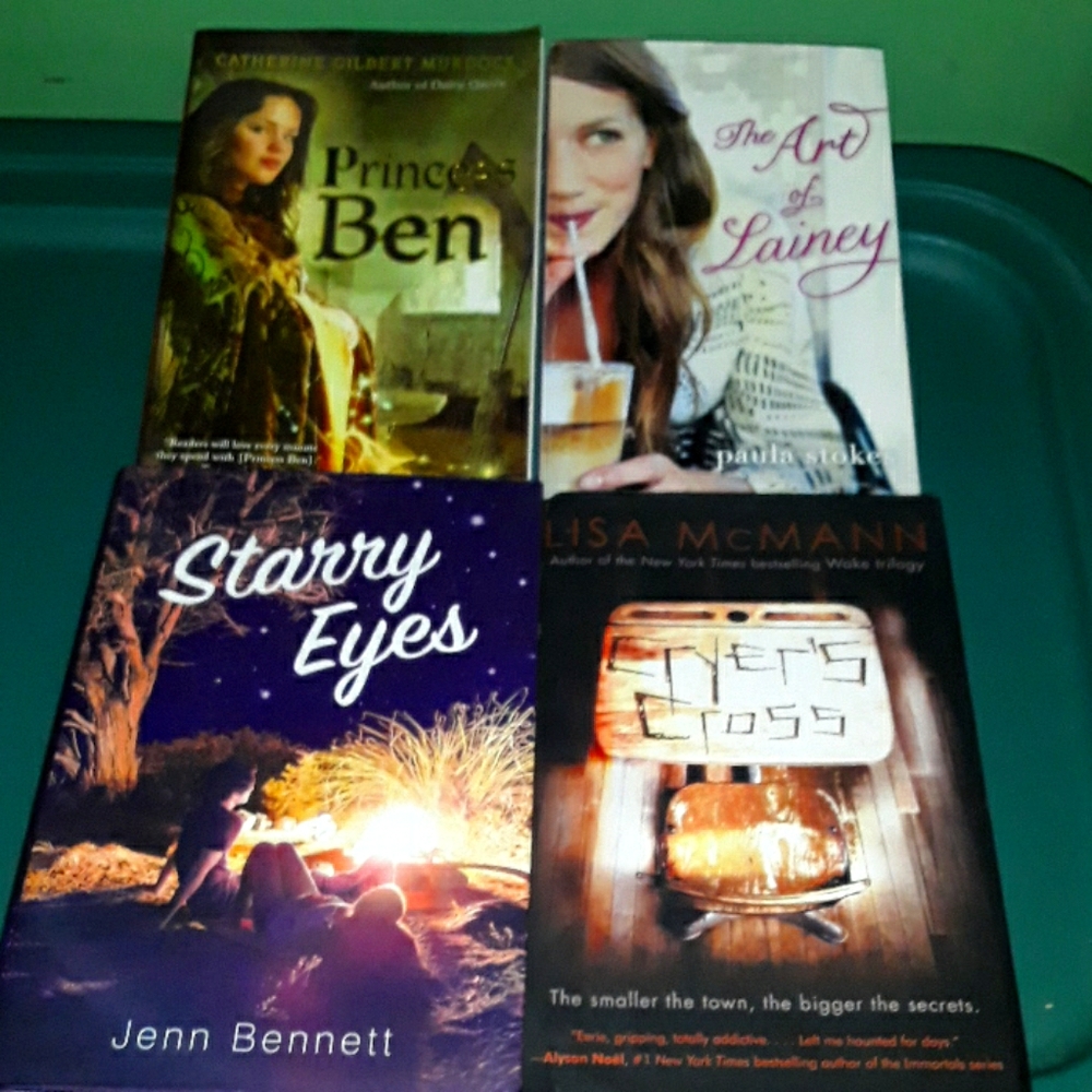 Teenage girl book bundle of 4